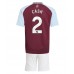 Maillot de foot Aston Villa Matty Cash #2 Domicile vêtements enfant 2024-25 Manches Courtes (+ pantalon court)